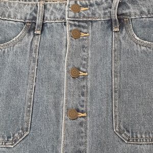 NWT Old Navy Retro button down denim skirt